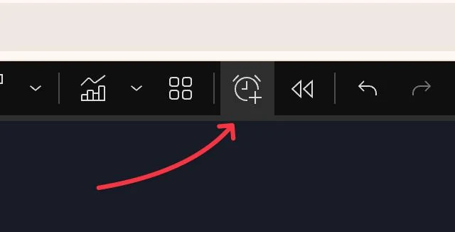 TradingView Alert Dialog